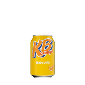 KB Orange Zero Sugar burk 33CL