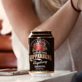 Kopparberg Raspberry Smooth burk 33CL