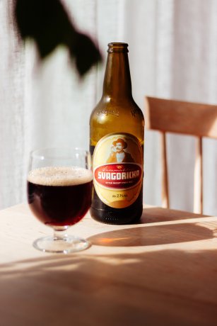 Gammeldags Svagdricka glasflaska 50cl