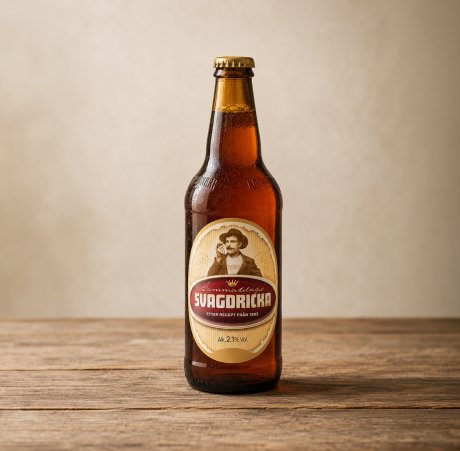 Gammeldags Svagdricka glasflaska 50cl