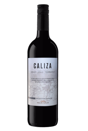 Caliza Merlot Shiraz Tempranillo flaska 70CL