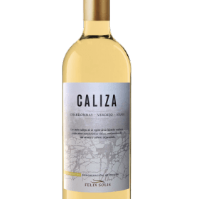 Caliza Chardonnay Verdejo Viura flaska 33CL