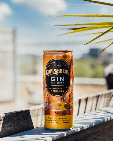 Kopparberg Gin&Lemonade Passionfruit&Orange Slim can 25CL