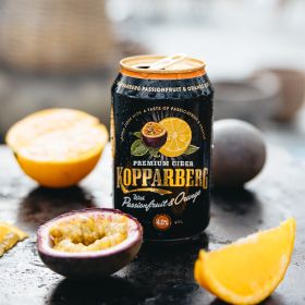 Kopparberg Passionfruit&Orange burk 33CL