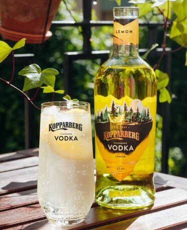 Kopparberg Vodka Lemon flaska 70CL